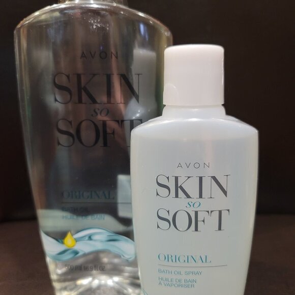 Avon Skin So Soft Bath Oil Spray + Refill - Picture 2 of 9